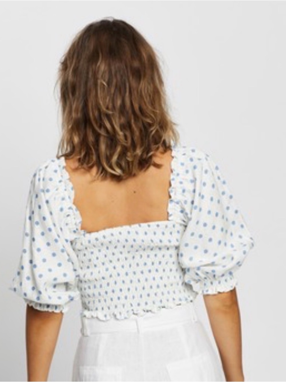 Faithful the brand 6 all linen polka dots